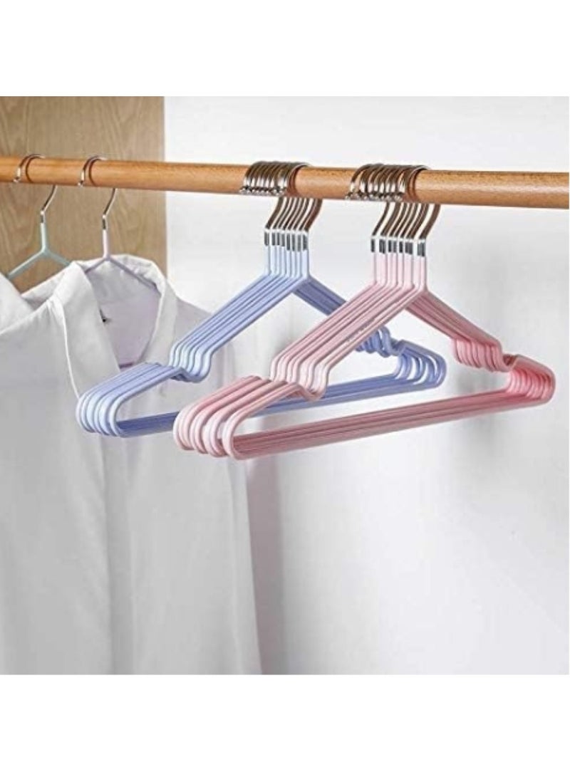 10 Pieces Non-Slip Hangers Set 40*20 cm (Multi-Color) - Image 3