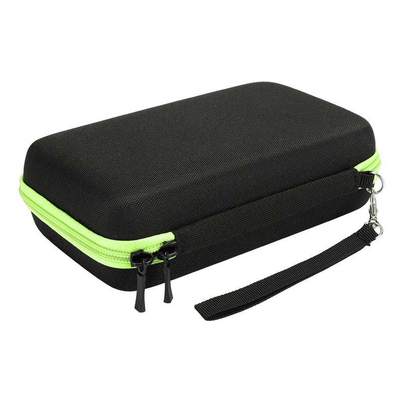 Nylon TPU Electric Shaver Storage Bag Men Hair Shaving Tool Case Organizer for Philips QP2520/90/70Black Green - Image 4