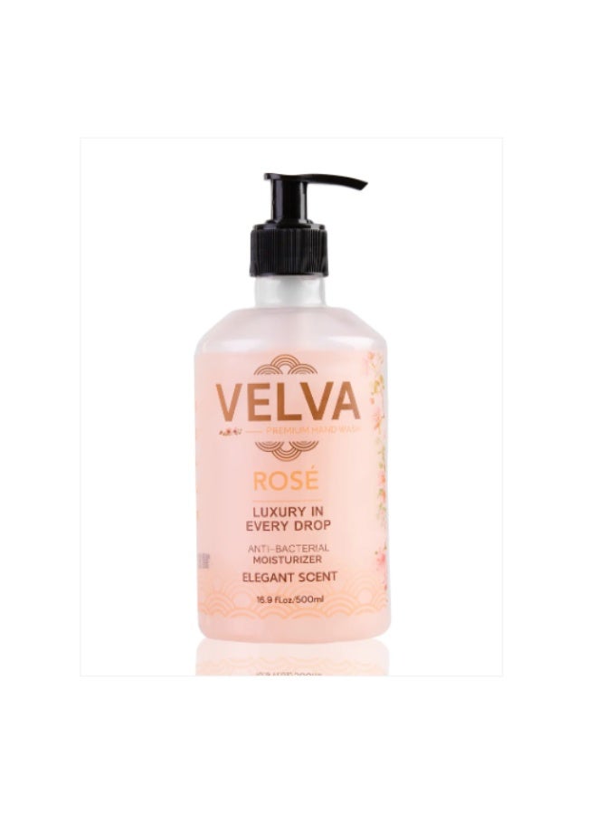VELVA Premium hand wash rose - 500 ml & Premium hand wash platinum - 500mlBundle - Image 2