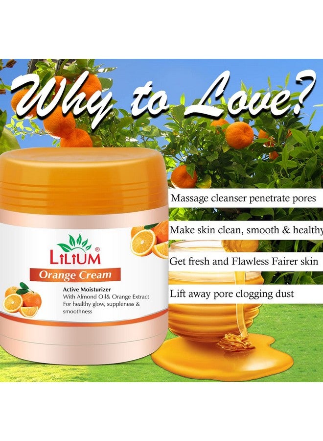 Lilium Orange Massage Cream 500ml - Image 4
