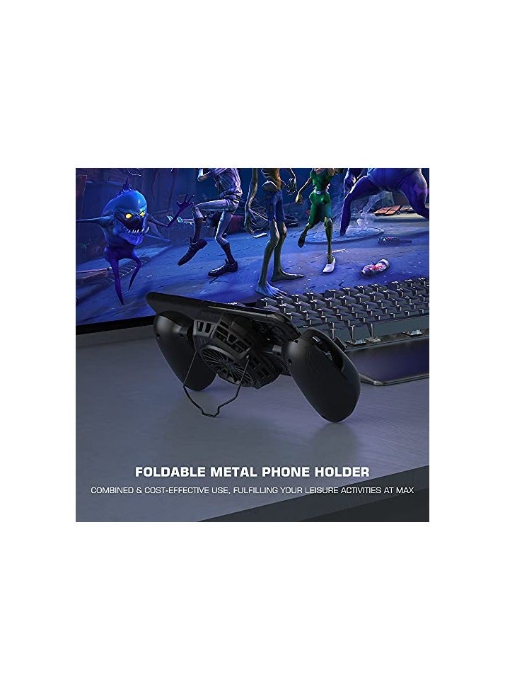 erorex F8 Pro Mobile Cooling Grip - Black - Image 5