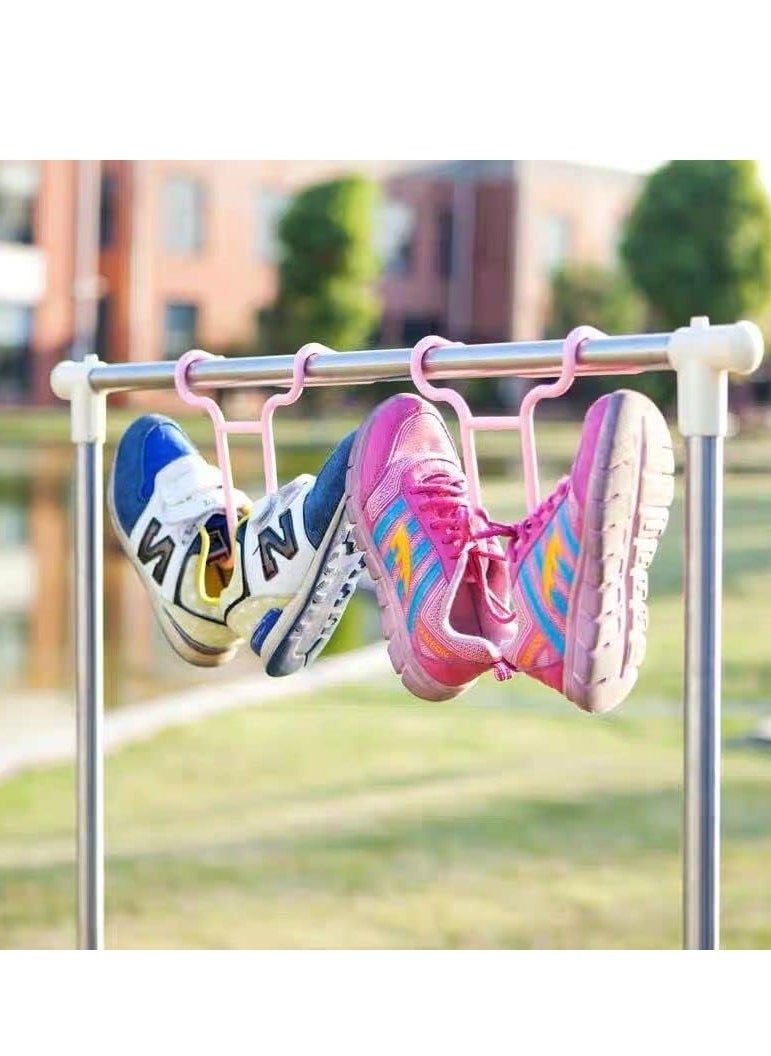 Generic Innovative multi-functional shoe organizer stand for drying shoes and organizing floors (Green)  - Image 3
