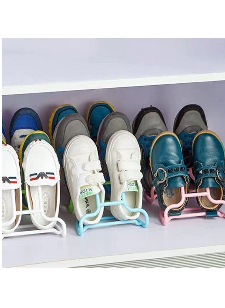 Generic Innovative multi-functional shoe organizer stand for drying shoes and organizing floors (Green)  - Image 4