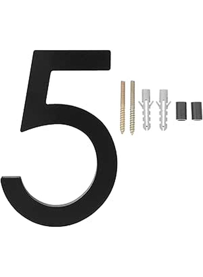 House Numbers Set Of 5 Weather Resistant Outdoor Address Plaque For Garden Gate Mailbox - Image 1
