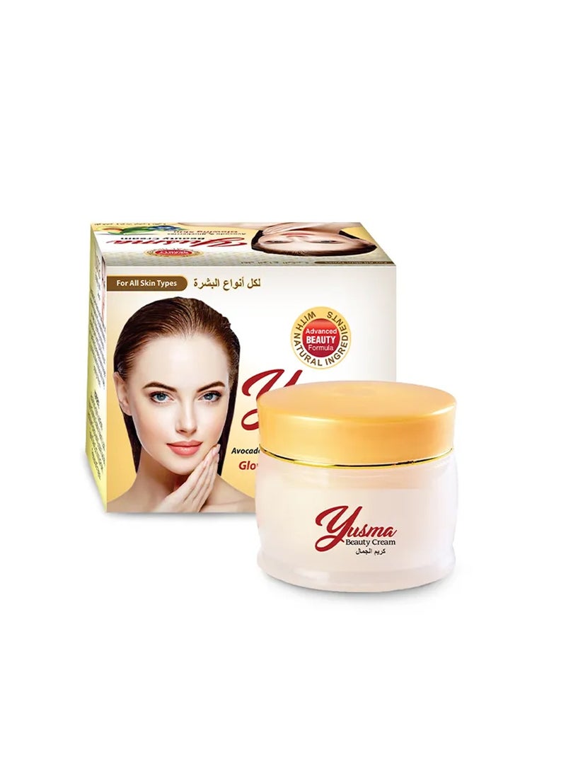 يسما مجموعة من 3 قطع لبشرة متوهجة وخالية من حب الشباب مع كريم التجميل - توحيد لون البشرة، وإزالة الهالات السوداء - للبشرة الحساسة، للاستخدام الليلي - Image 2