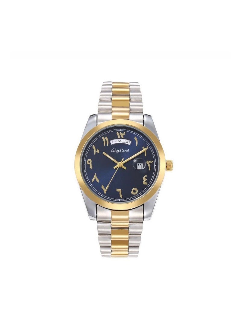 ساعة داي ديت رجالية بالأرقام العربية