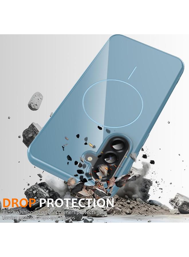 اس-توب جراب لهاتف Samsung Galaxy A35 5G مصنوع من مادة TPU اللامعة المقاومة للصدمات مع حبل تثبيت - Image 3