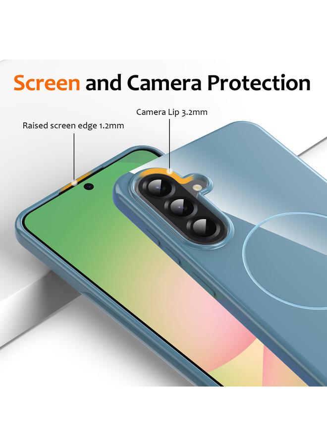 اس-توب جراب لهاتف Samsung Galaxy A35 5G مصنوع من مادة TPU اللامعة المقاومة للصدمات مع حبل تثبيت - Image 2