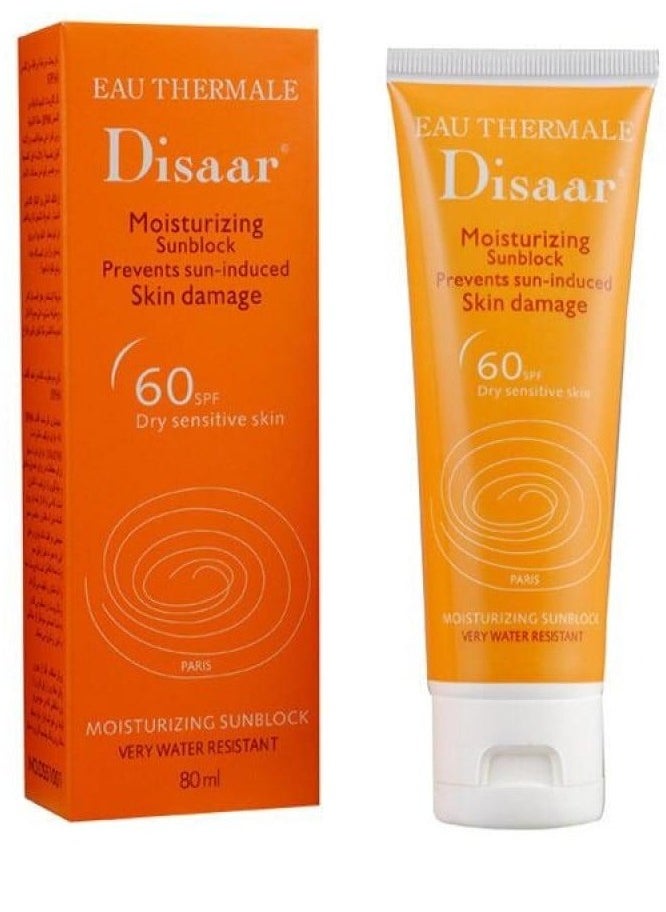 Disaar Moisturizing Sunblock Sunscreen Cream 80ml 