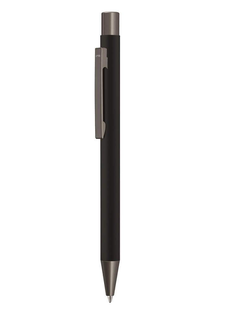 Uma Pack of 5  UMA Retractable Ballpoint Pen Black - Image 2