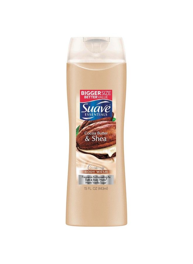 Suave Naturals Body Wash Creamy Cocoa Butter & Shea 15 Fl Oz (Pack Of 6) - Image 2