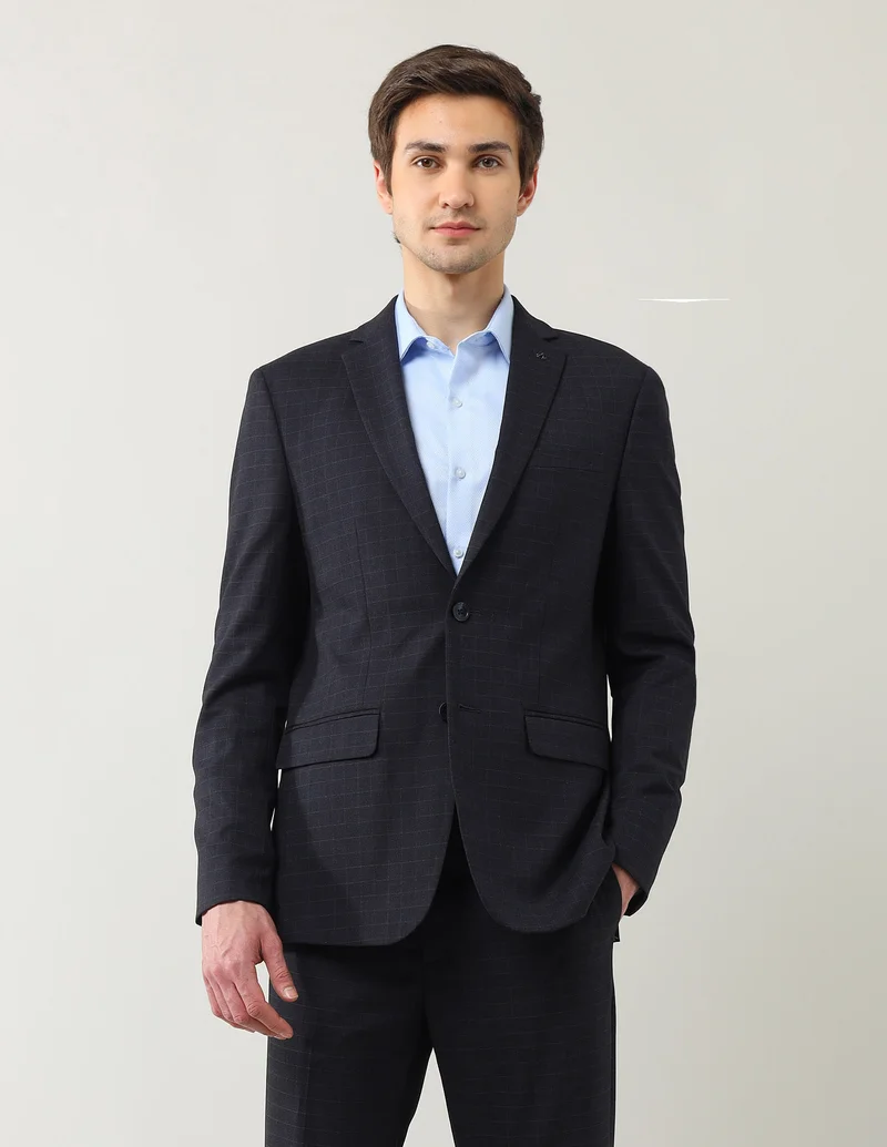 Tailored Fit Dobby Suit