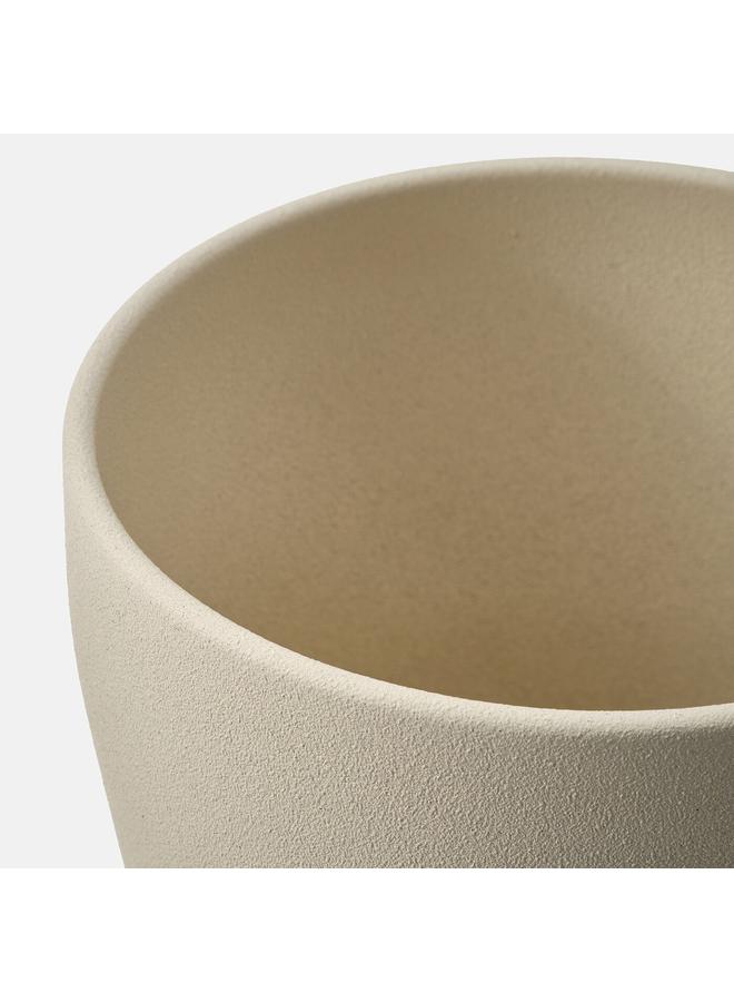 Zaboon Plant pot, light beige, 12 cm - Image 2