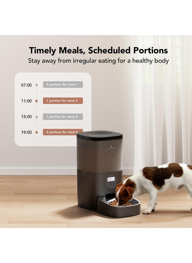 PETLIBRO PETLIBRO Automatic Feeder, 6L Dog Food Dispenser with Customize Feeding Schedule, with Timer Interactive Voice Recorder with Desiccant Bag 1-4 Meals Dry Food  - Image 2