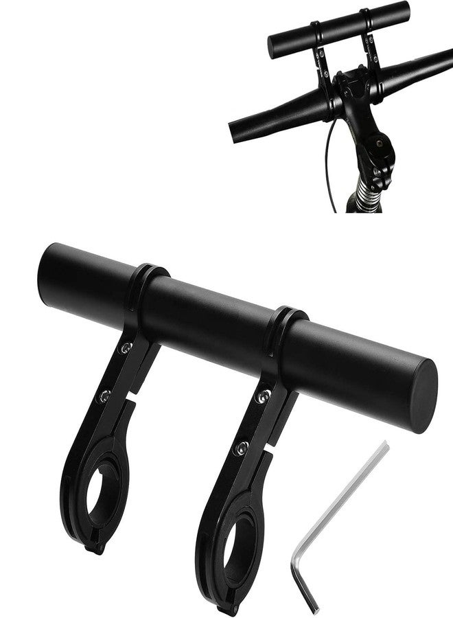CYBIC Bicycle Handlebar Extender, Black, Aluminum Alloy, Adjustable Mount, Double Clamp Design - Image 4