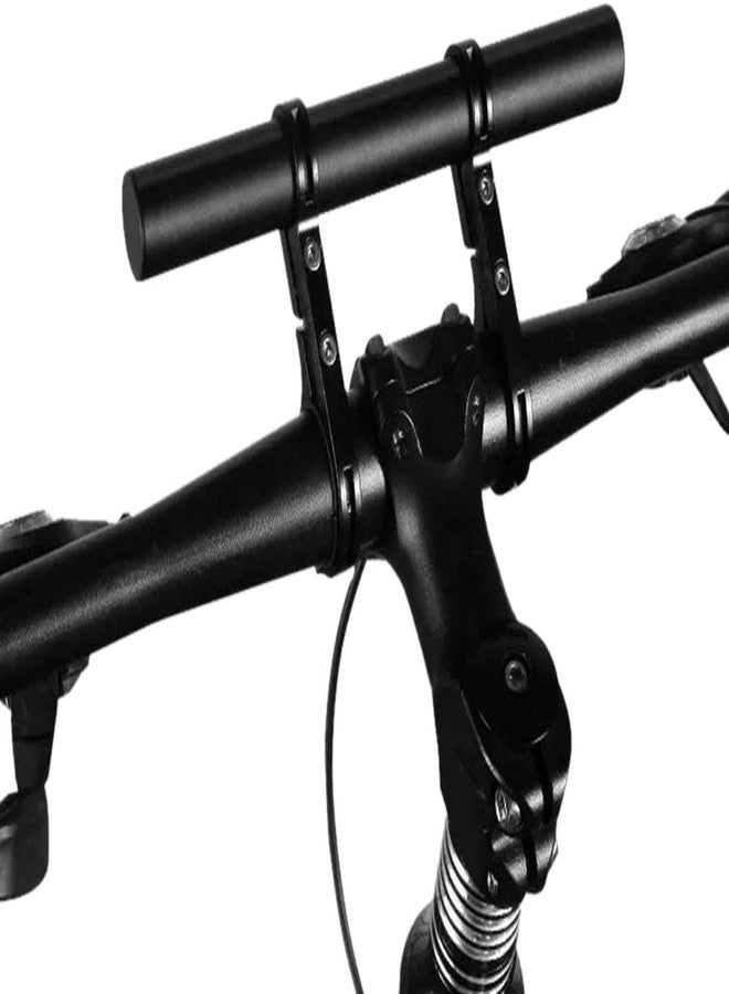 CYBIC Bicycle Handlebar Extender, Black, Aluminum Alloy, Adjustable Mount, Double Clamp Design - Image 3