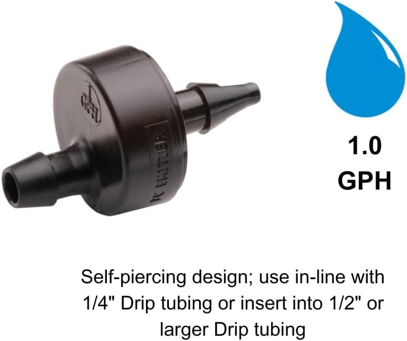 Rainbird SW10-30PS Drip Irrigation Spot Watering Dripper/Emitter, 1 Gallon Per Hour, 30-Pack - Image 2