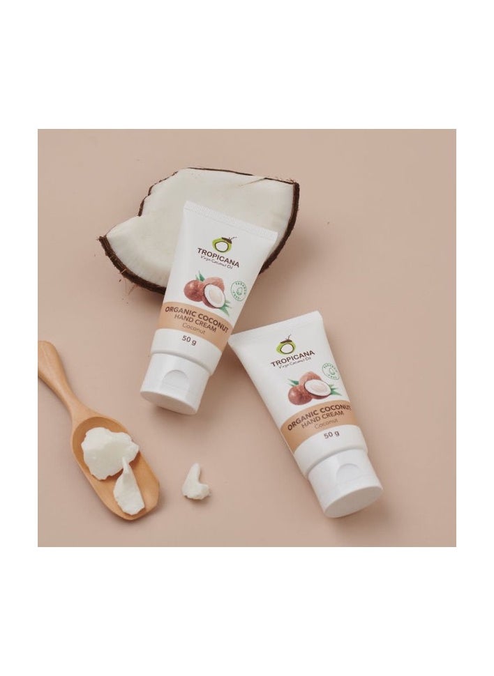 Tropicana Tropicana Coconut Hand Cream | Coconut (Non Paraben) 50g  - Image 1