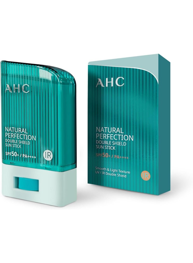 أيه أتش سي ستيك واقي من الشمس بطبقة مزدوجة ناتشورال بيرفيكشن SPF50+ PA++++ IR - 14 gm - Image 2