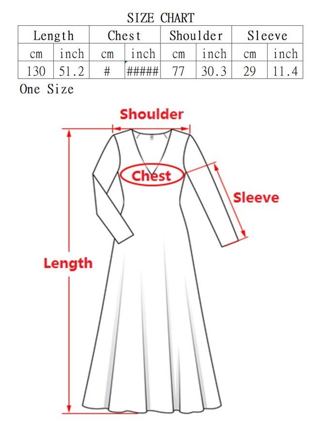 YouKD Women's Summer Cardigan Maxi Boho Dress Beach Coverup Robe Long Kimono One Size - Image 4
