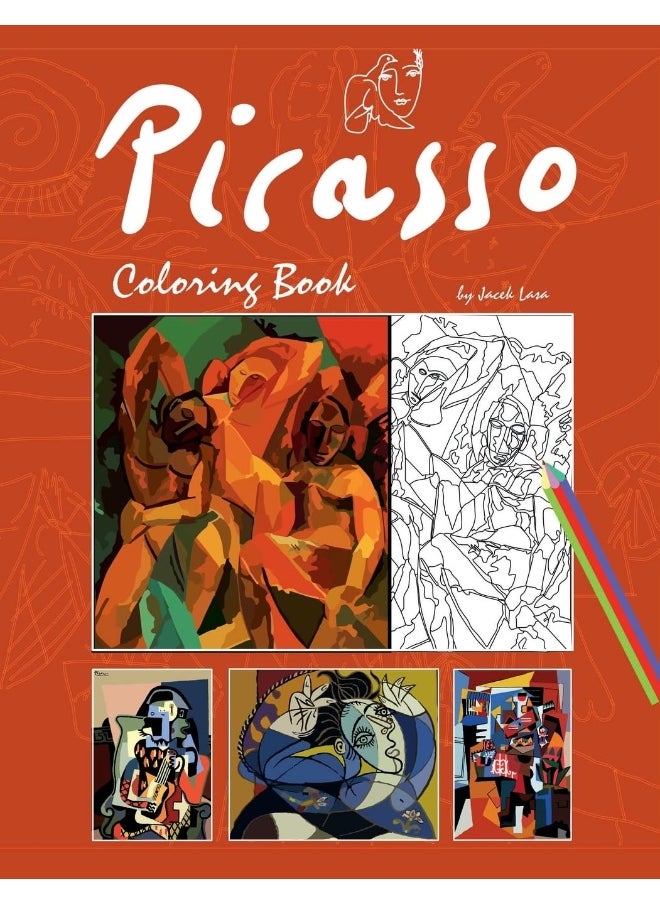 Picasso Coloring Book: Coloring Book with the most famous Pablo Picasso paintings  - Image 1