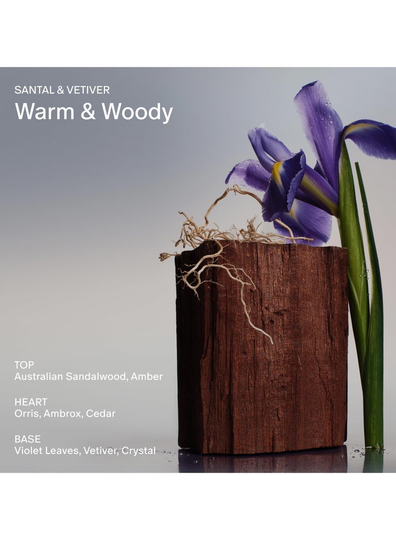 Salt & Stone Body Mist, Santal & Vetiver Scent, Skincare Infused Perfume Hair & Body Spray for Women and Men, Hydrating Fragrance with Glycerin and Red Algae, Vegan, Cruelty Free, 3.4 fl oz - Image 3