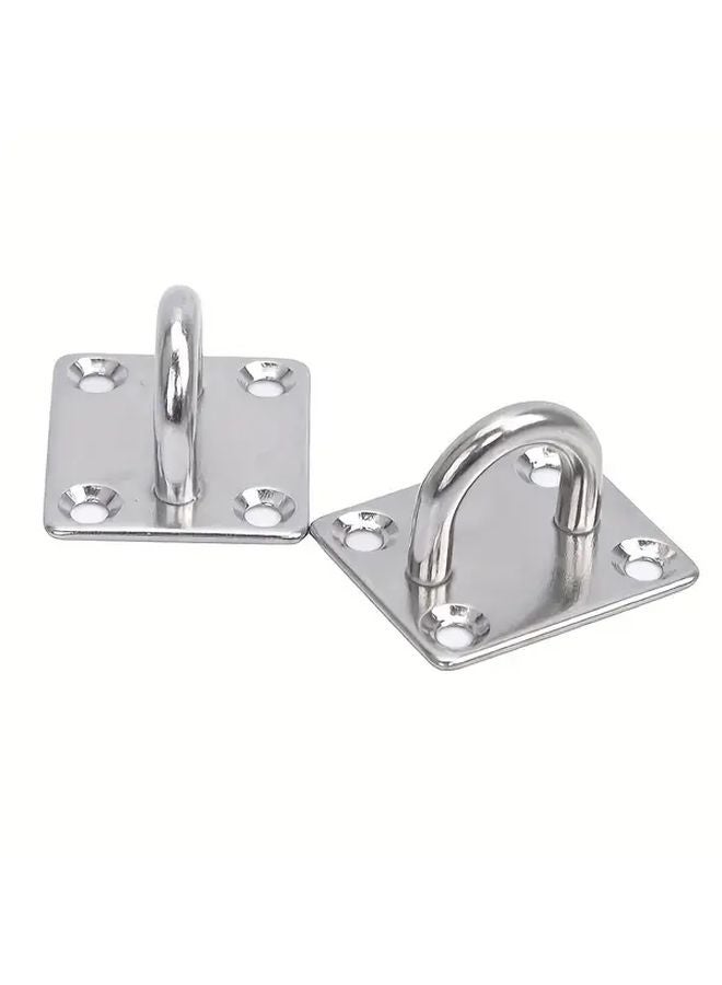 مجموعتان من خطاطيف S الحائطية متينة الشدّ، من الفولاذ المقاوم للصدأ، قوية التحمل، ملحقات الأرجوحة - Image 5