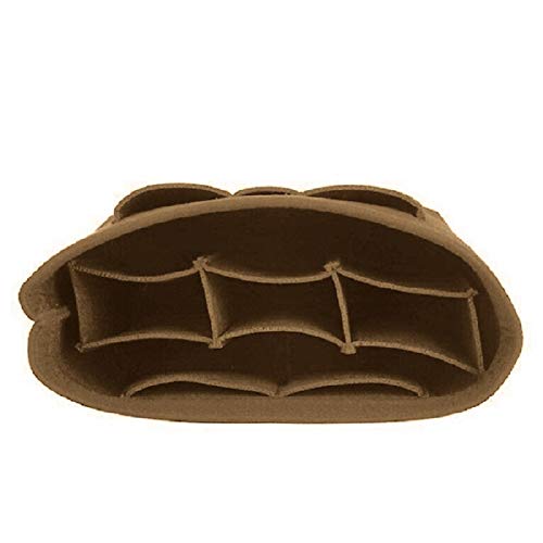 ZTUJO Purse Organizer Insert, Felt Bag Organizer For Handbag Purse Organizer,13 Colors, 6 Size (Small, Light Coffee) - Image 5