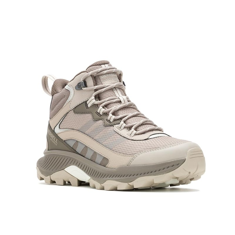 Merrell Women's Speed Strike 2 Mid Waterproof Hiking Boot, Stone, 8.0 - Image 2