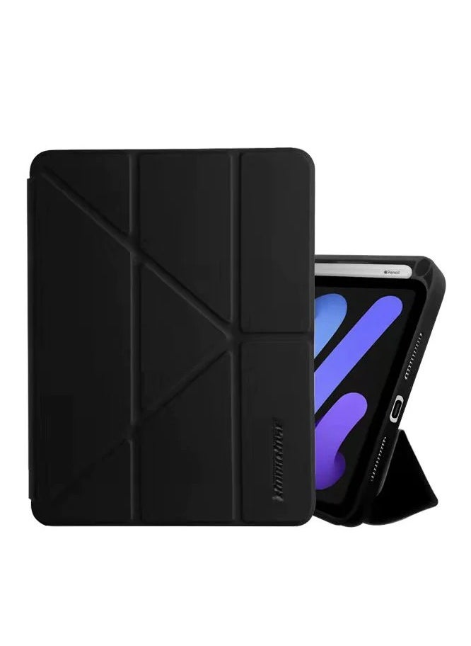 روكروز غطاء روك روز ديفينسور 2 أورغامي فولي لجهاز iPad mini 6 (8.3 إنش) – أسود  - Image 1