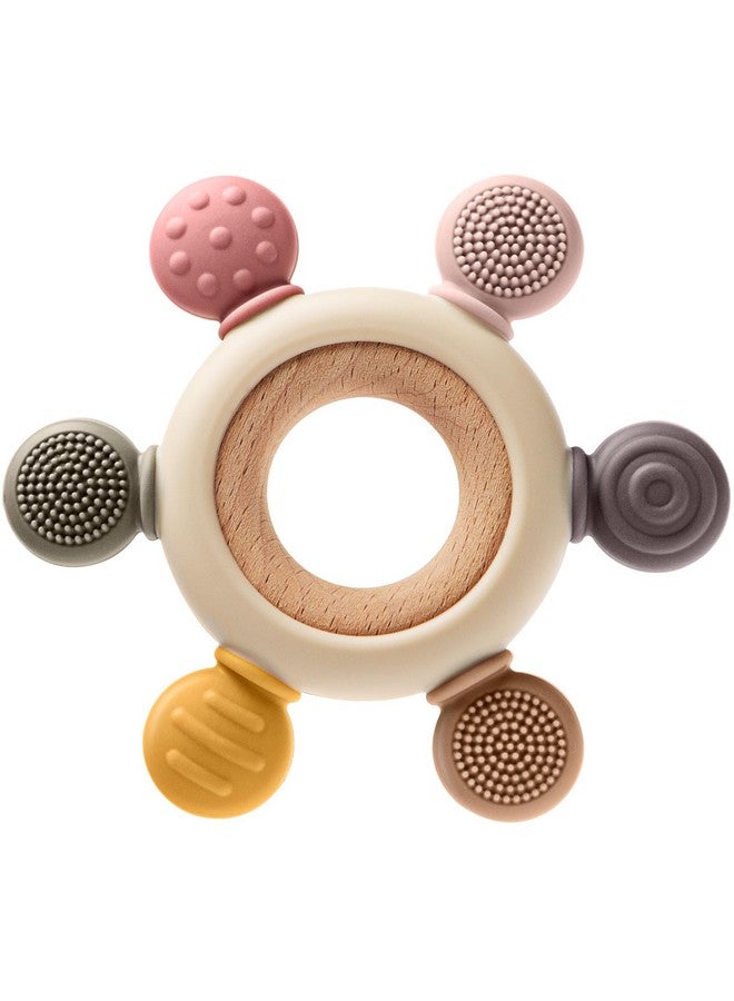 TOHIBEE Baby Teething Toys for 0-6 6-12 Months, BPA Free Baby Teether Sensory Toys for Babies 0 3 6 9 12 18 Months, Newborn Infant Toys Gifts for 1 One Year Old Baby Boys Girls - Image 1