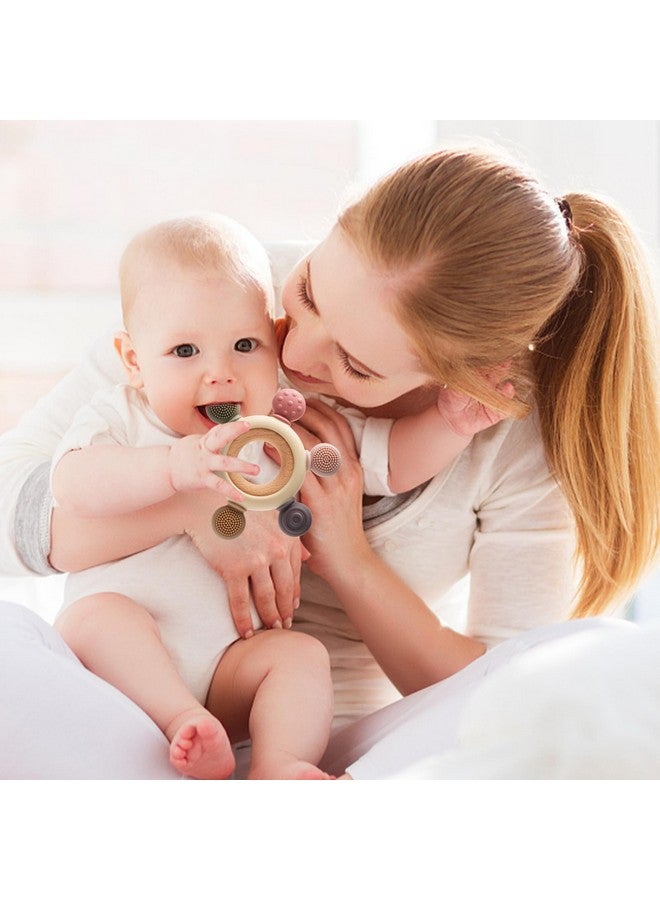 TOHIBEE Baby Teething Toys for 0-6 6-12 Months, BPA Free Baby Teether Sensory Toys for Babies 0 3 6 9 12 18 Months, Newborn Infant Toys Gifts for 1 One Year Old Baby Boys Girls - Image 5
