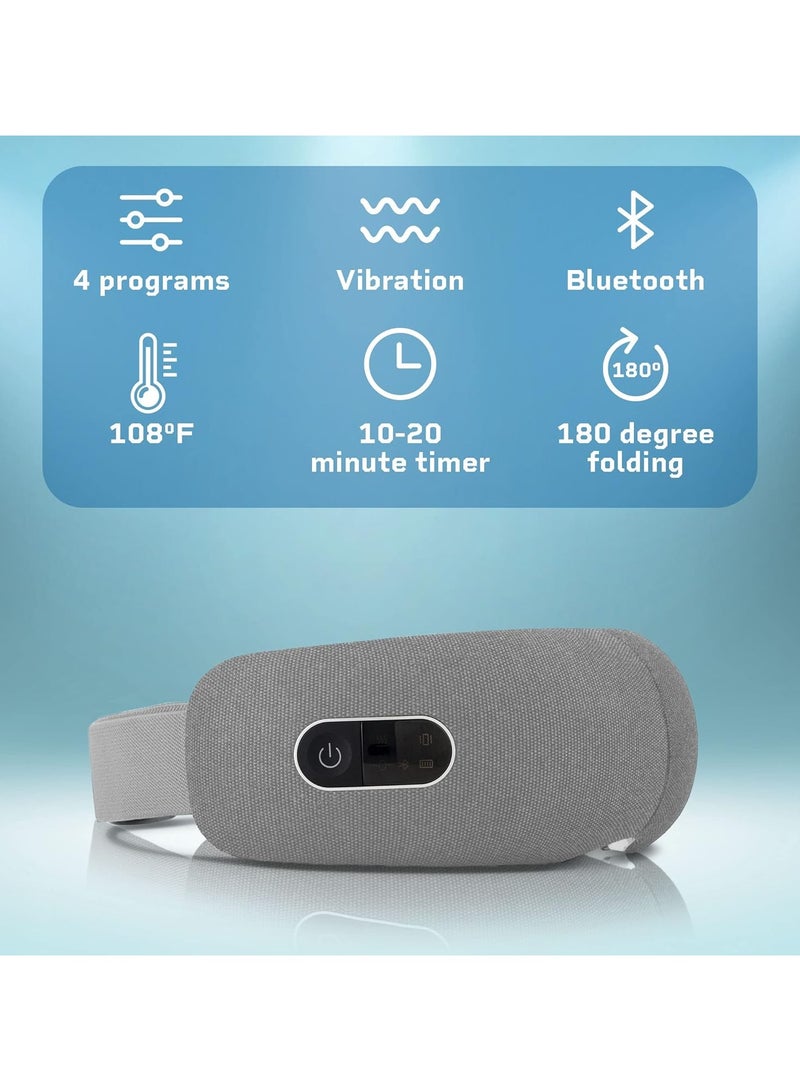 General Migraine Heated Eye Massager, Solar Plexus Massager, Vibrating Pressure Massage, Eye Relaxation Eye Care Equipment  - Image 4