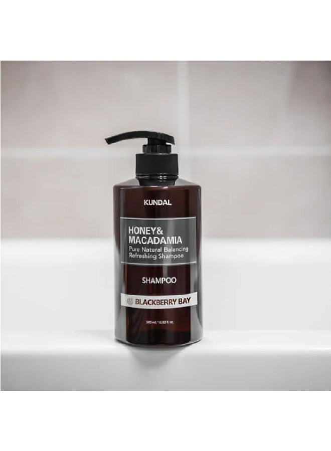 كاندال شامبو كوندال الطبيعي بالعسل والمكاديميا 500 مل - توت العليق وخليج الغار - Image 3