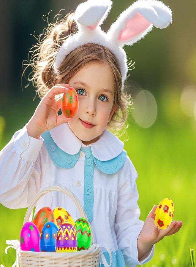 OCBTOW 24 Pack Prefilled Easter Eggs with Mini Rubber You Rock Toys Inside Positive Mini Figures for Kids Girls Boys Easter Basket Stuffers Gifts Party Favors - Image 3
