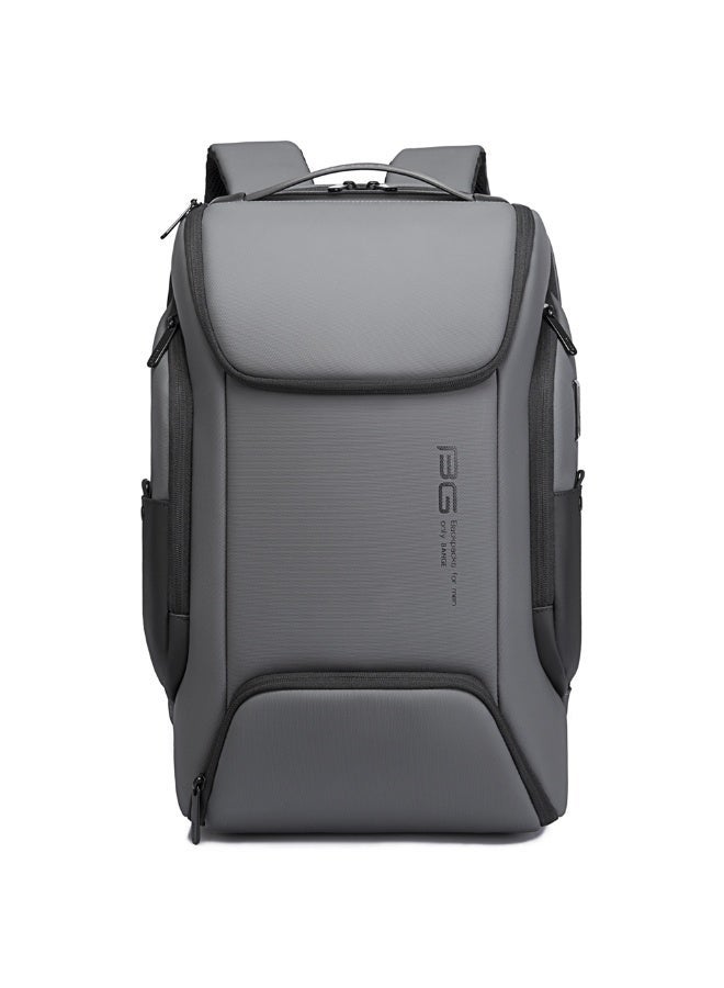 Bange 7267 15.6 or 16 inch Durable Polyester Laptop Backpack with USB Charging Port, Scratch-Resistant Travel Business Backpack - Image 1