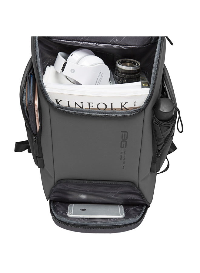 Bange 7267 15.6 or 16 inch Durable Polyester Laptop Backpack with USB Charging Port, Scratch-Resistant Travel Business Backpack - Image 4