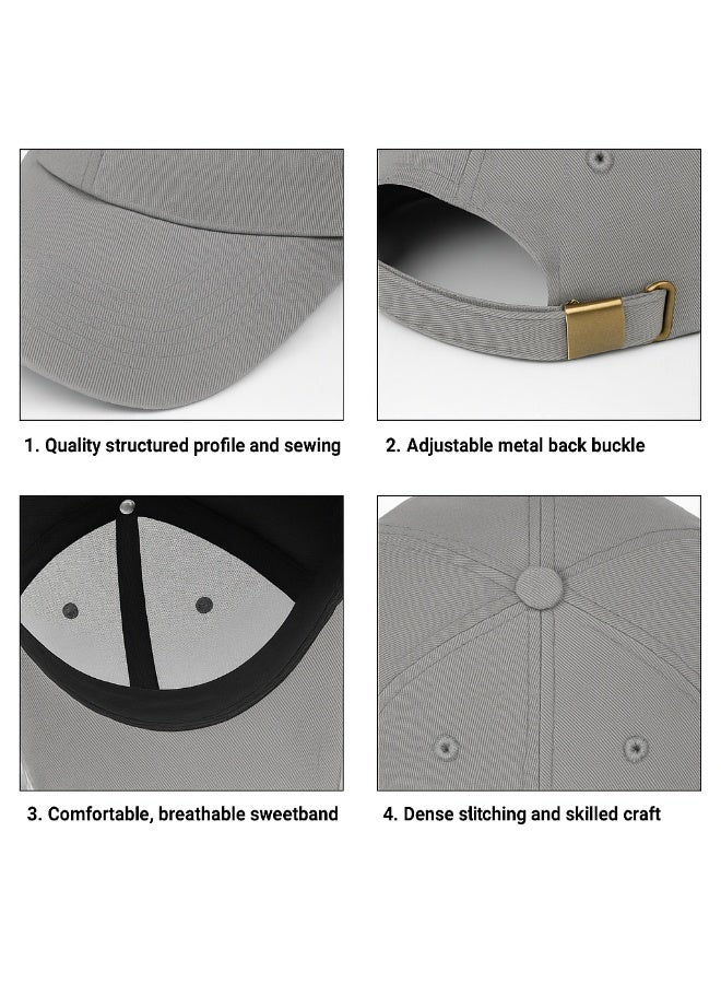 ساراونت قبعة بيسبول للأطفال من مصنوعة من القطن بنسبة 100%، قابلة للتعديل، قبعة ناعمة وقابلة للتنفس مزودة بمشبك معدني، مناسبة لمقاس الرأس 52–54 سم (للأولاد والبنات من عمر 4 إلى 14 سنة) - Image 3