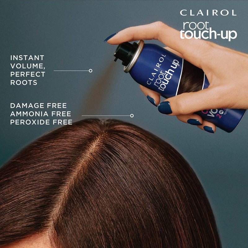 Clairol Root Touch-Up Color + Volume 2-in-1 Temporary Spray, Black Hair Color, Pack of 1 - Image 5