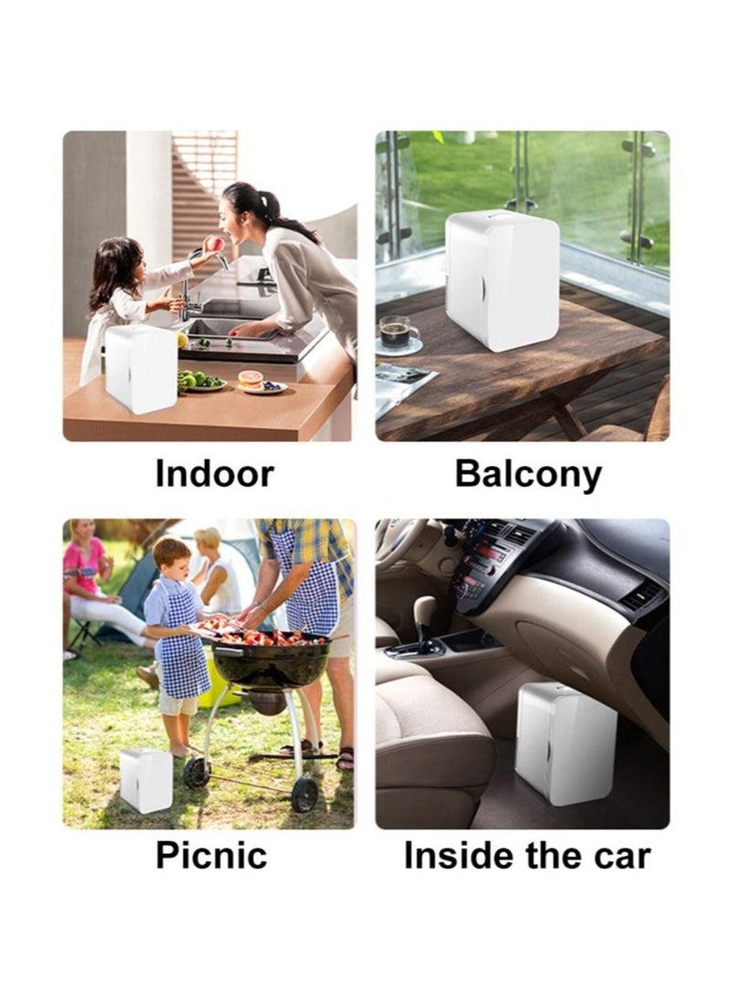 Cool Baby COOLBABY 8L Mini Refrigerator Small Car Home Fridge Portable Dual-Use Travel Freezer  - Image 5