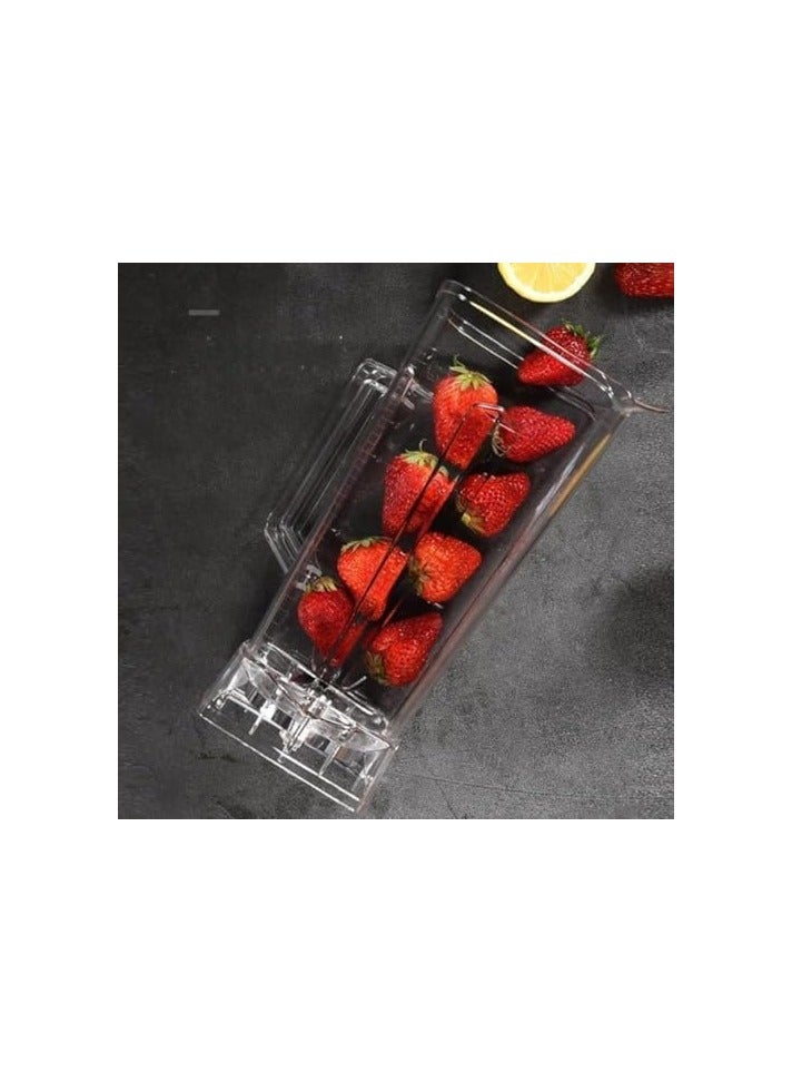 SILVER CREST Silver Crust Commercial Grade  Blender – 2-in-1 Juicer, Mixer & Smoothie Maker, Multifunctional Grinder with Stainless Steel Blades, Dishwasher Safe, Heavy Duty High-Powered Kitchen Blender - Image 2