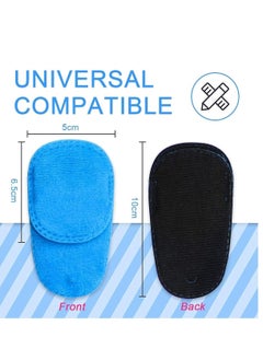 Y&D 4 Pack Eye Patches for Kids Girls Boys Right Left Patch Glasses Lazy Children Treating Amblyopia Strabismus and After Surgery Full Coverage Blue  - Image 4