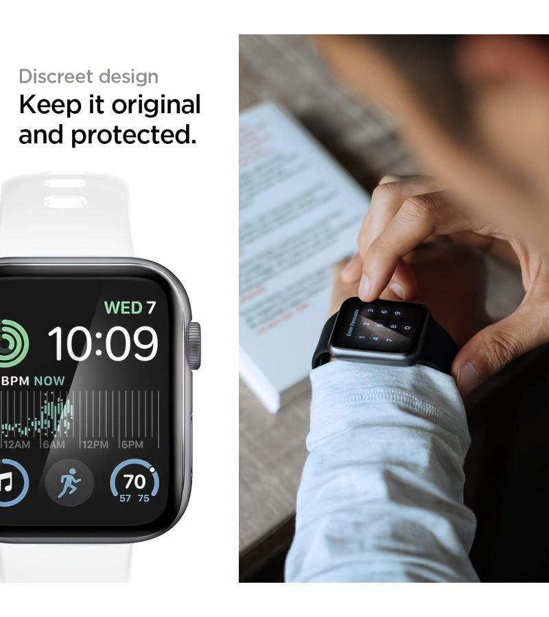For Apple Watch S10 46mm 2 Pack Screen Protector Set 9H Hardness Film Easy Install - Image 3