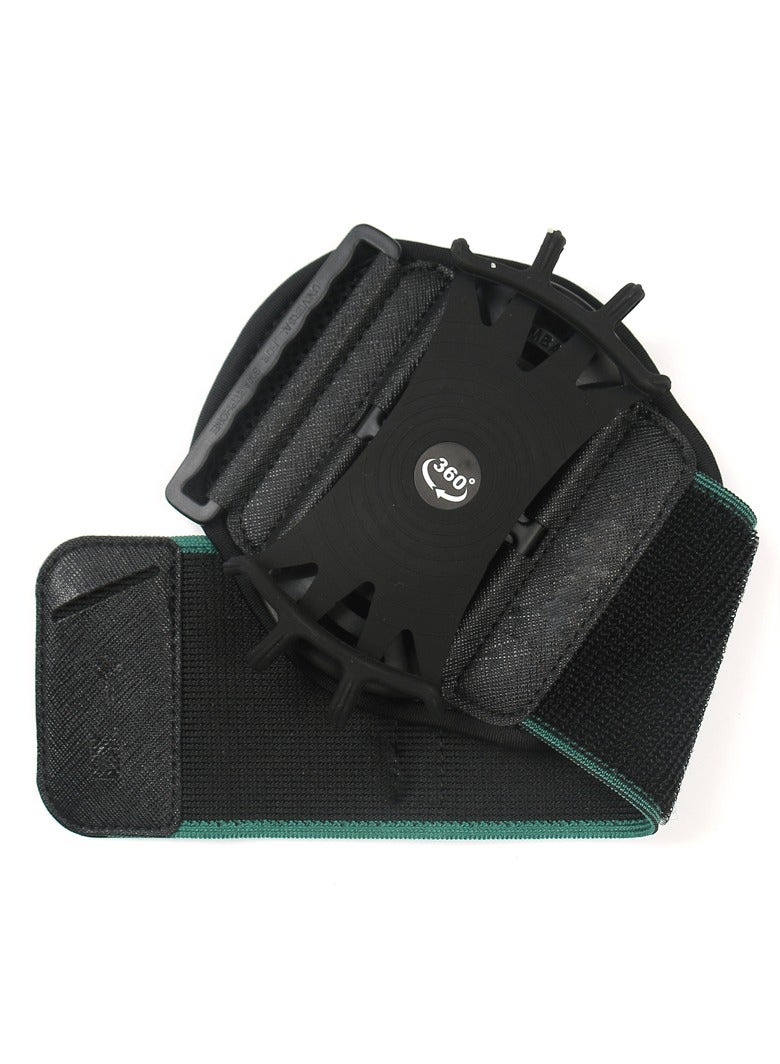 devia Younger Wrist Band / 360° Rotating / Easy Access to Ports, Camera and Buttons / Top Quality Elastic Material / Ultra-Light & Comfortable to Wear / Suitable to All Kinds of Phones - Black