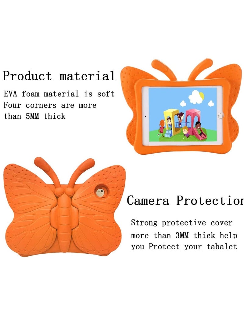 iPad case for Kids, 3D Cartoon Butterfly Non-Toxic EVA Light Weight Kid Proof Shockproof case with Kickstand for ipad 5/ ipad 6 /ipad pro 9.7/ New iPad 2017 case - Image 2