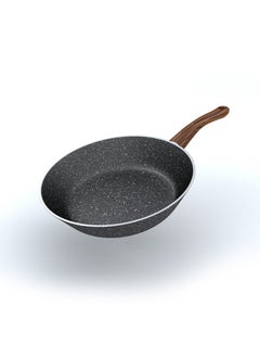 Lapis لابيس مقلاية فرداني جرانيت مقاس 22 سم اسود  - Image 2