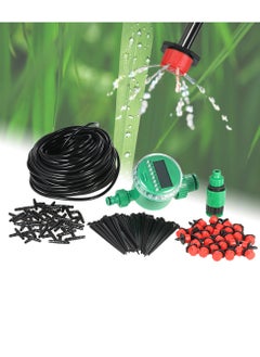 25m Micro Drip Irrigation System with Auto Timer Self Plant Watering Garden Hose