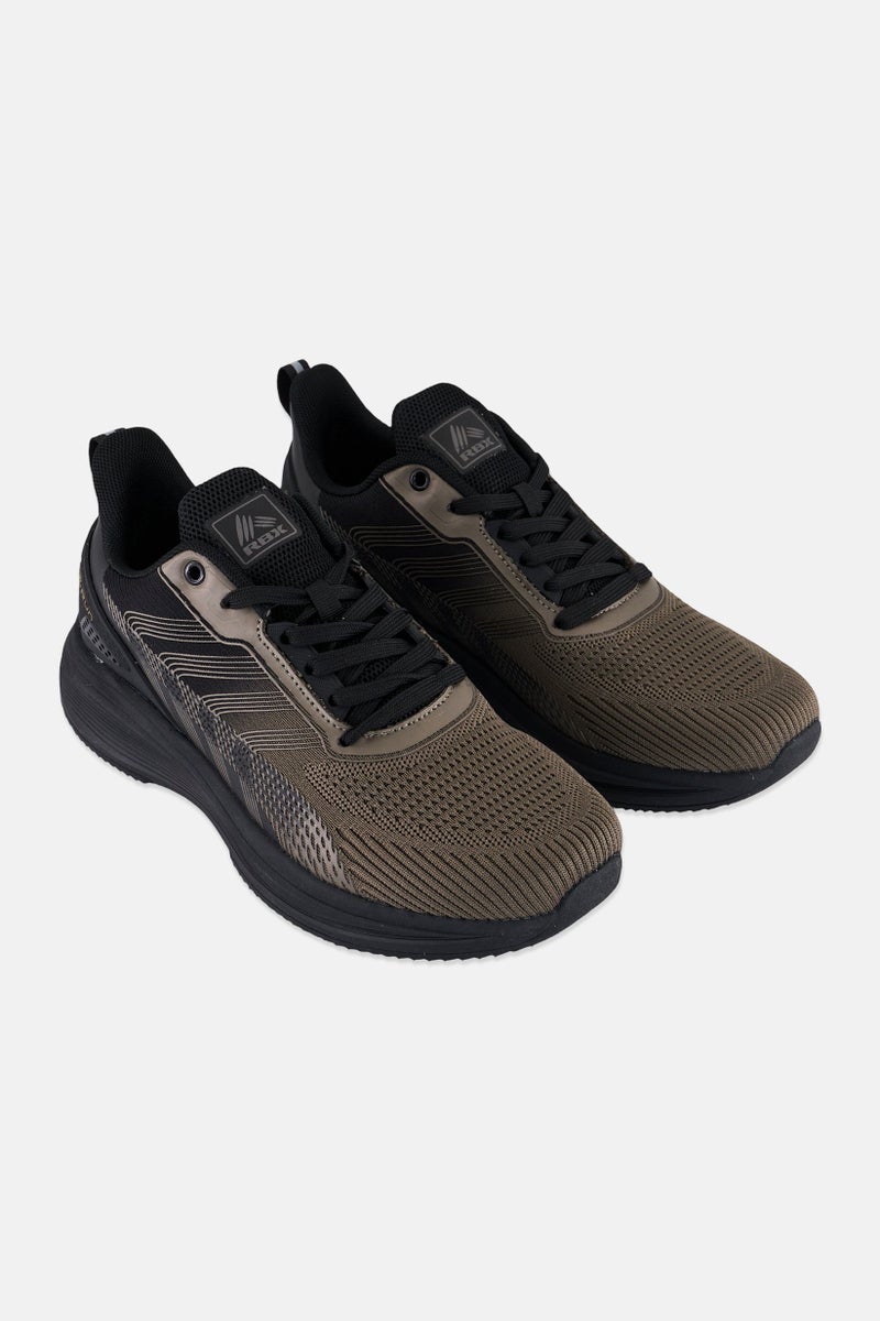 RBX Men Brand Logo Lace Up Training Shoes, Multicolor - Image 1