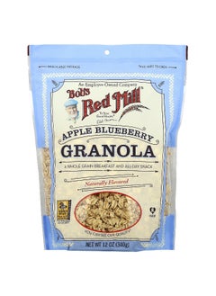 Bobs red mill Bob's Red Mill, Granola, Apple Blueberry, 12 oz (340 g)  - Image 1