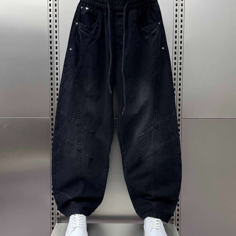 Unisex Classic Denim Jeans Loose Fit Daily Outdoor Wear - Image 4